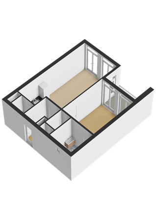 Floorplan - Terschellingkade 240, 3826 DJ Amersfoort